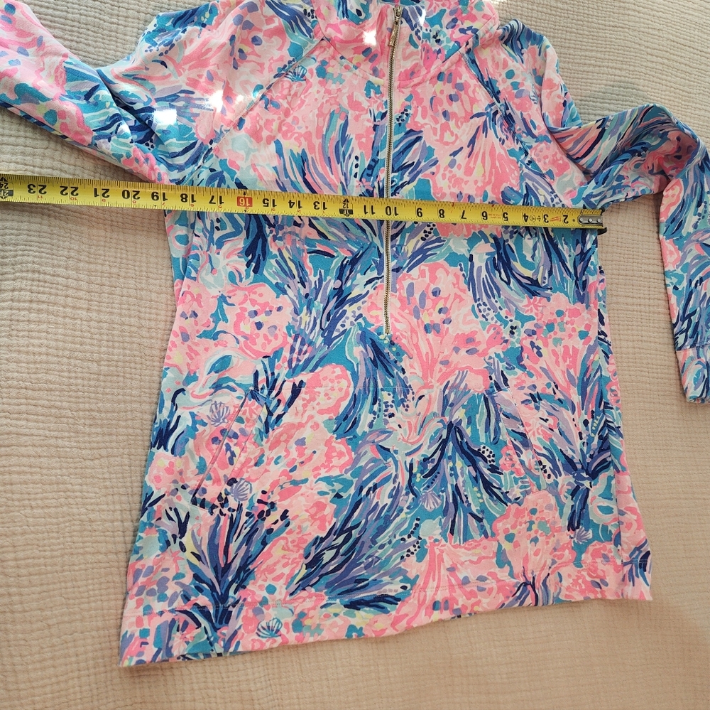 Lilly Pulitzer Pink and Blue Floral Jacket - Picture 8 of 11